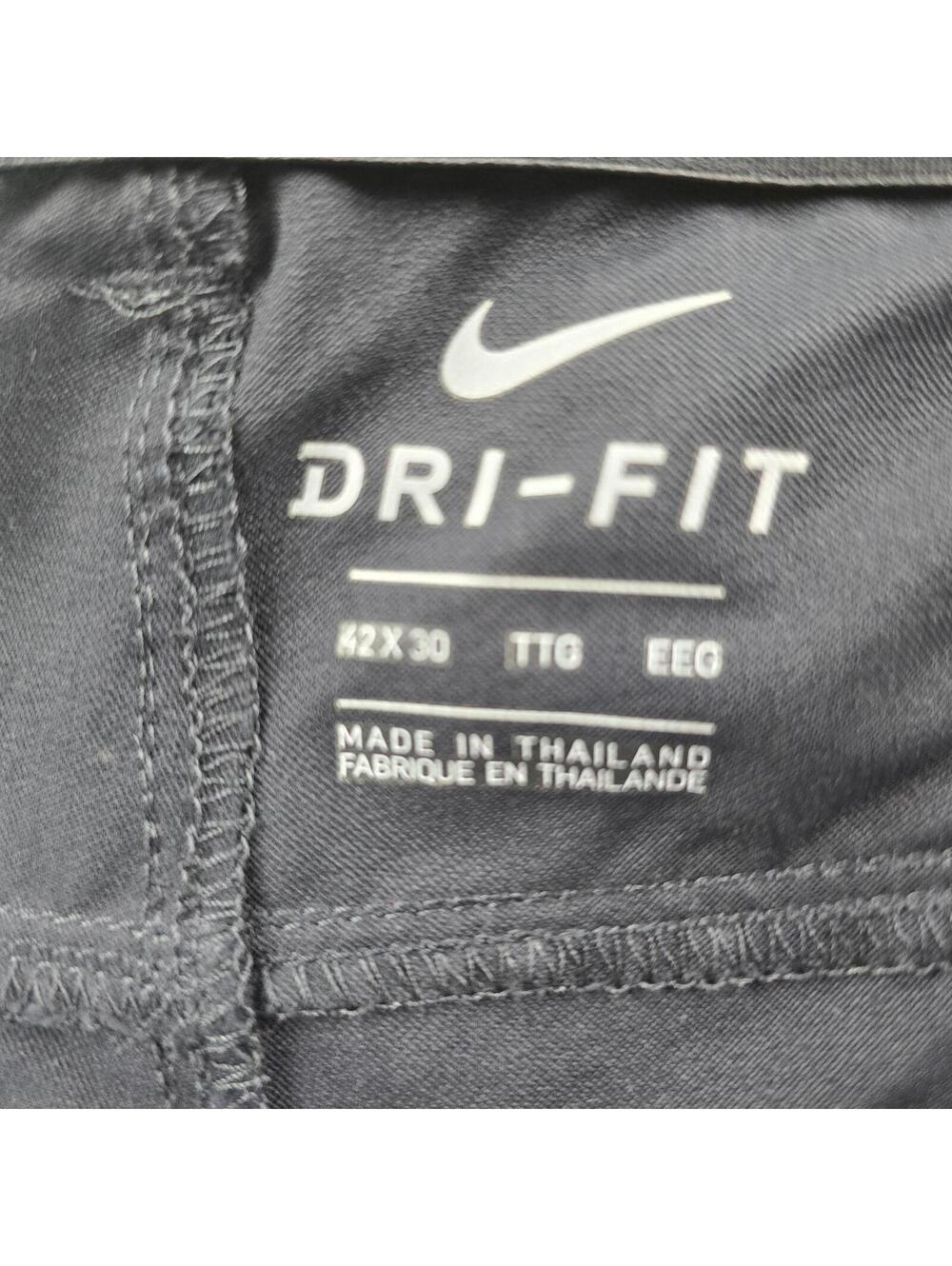 Nike Golf Slim Fit Men’s Black Flex Pants 42x30 Dri-FIT Stretch Performance - Picture 5 of 8